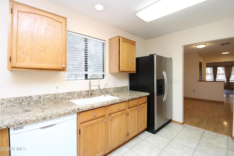 Kitchen with Granite