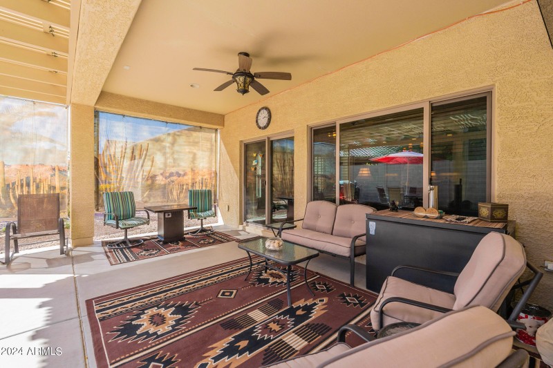 Perfect patio to entertain on