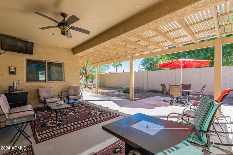 Upgraded Pergola