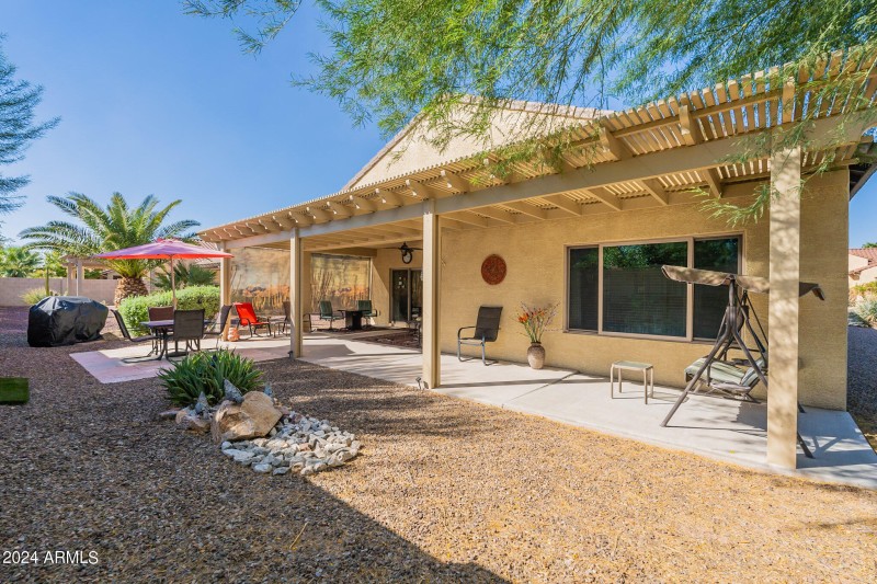 Nice large patio