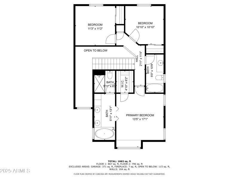 Upstairs Floorplan