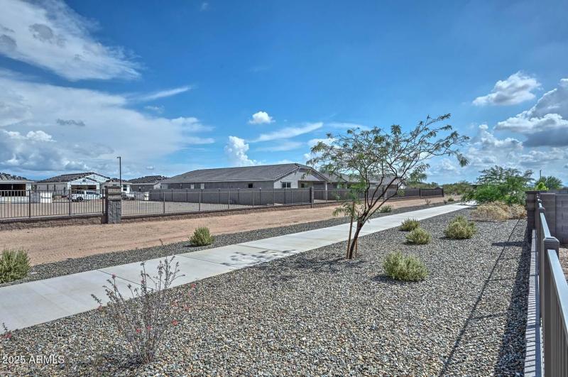 Adjacent Walking Path