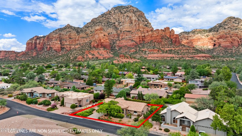 Approximate lot lines