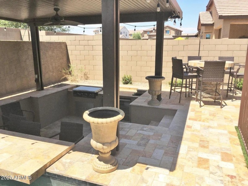 Built in BBQ 2