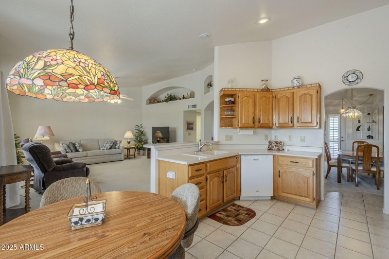 Open Kitchen to Living Room