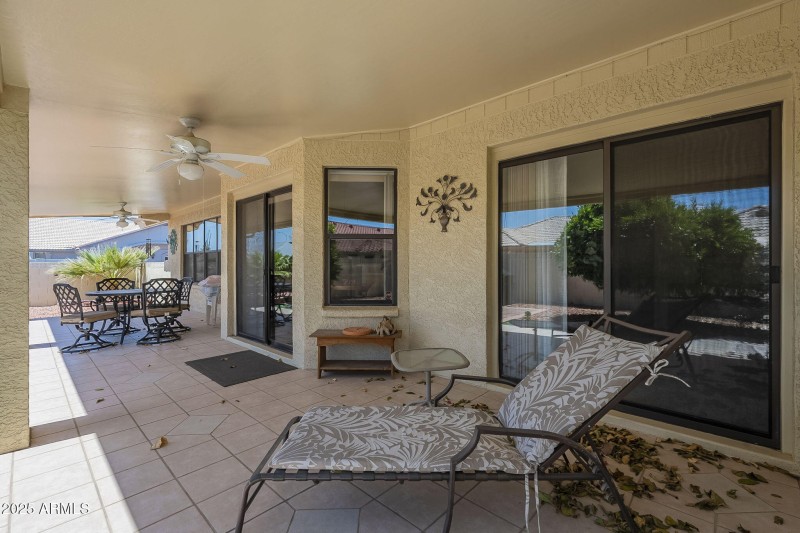 Covered Back Patio