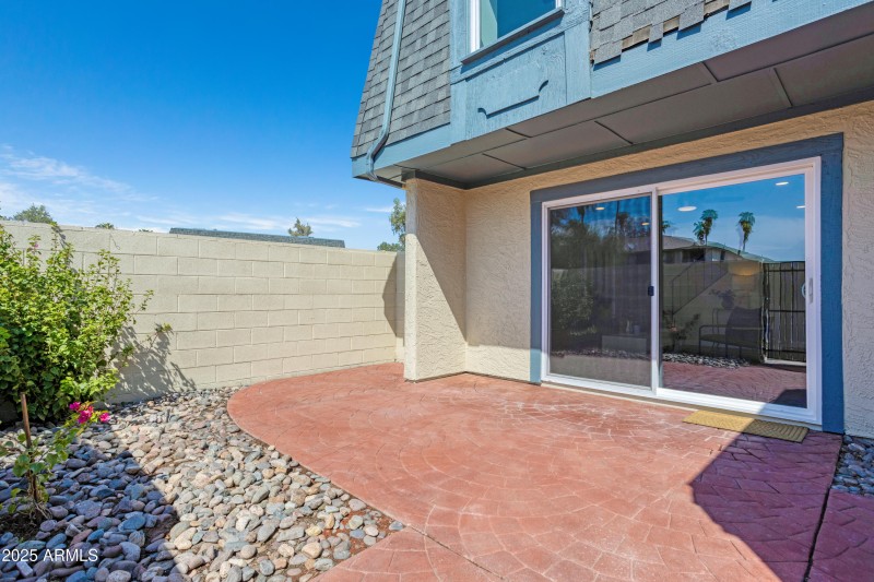Back Patio