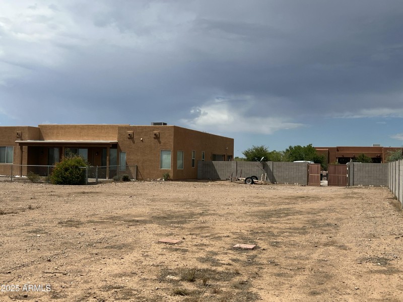 Back of the home