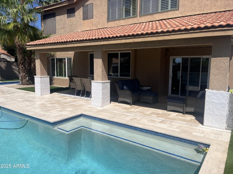 Outdoor Living by the Pool