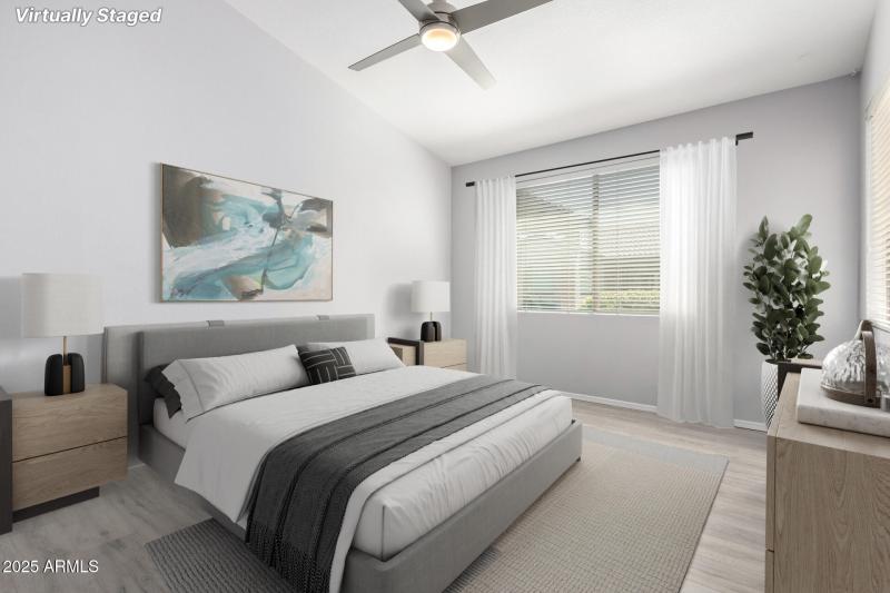 Master Bedroom-Virtually staged