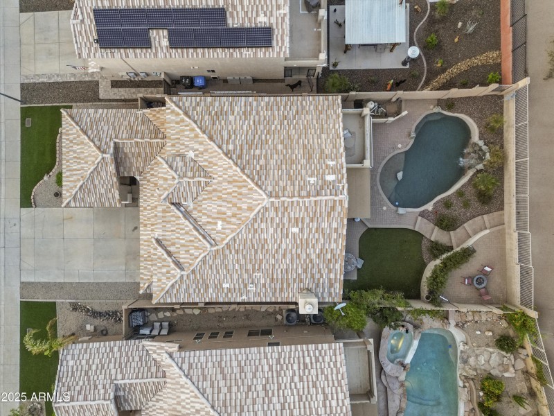 Overhead View of Glendale Property