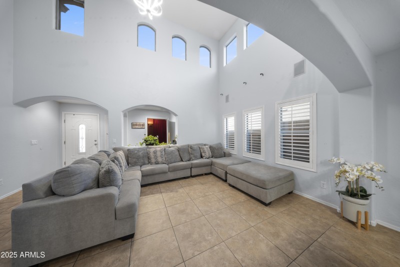 Bright Open Living Room