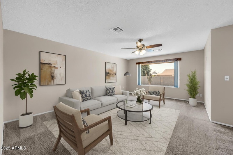 Living - Virtually stages