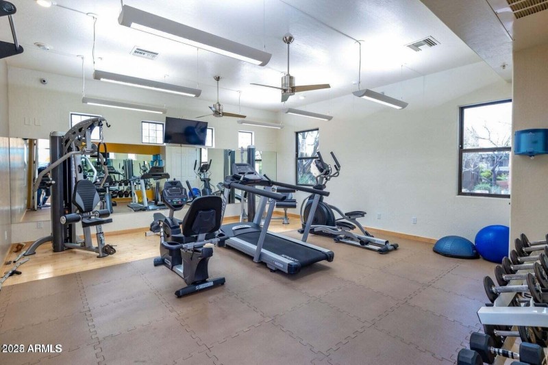 Fitness room