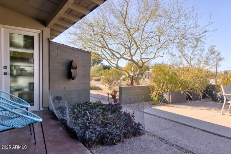 Front patio