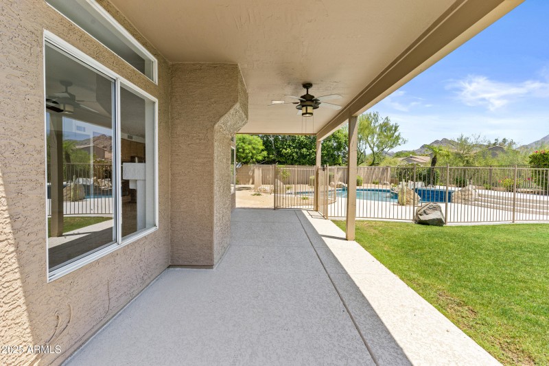 Large Covered Patio