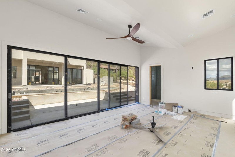 Inside the guest house