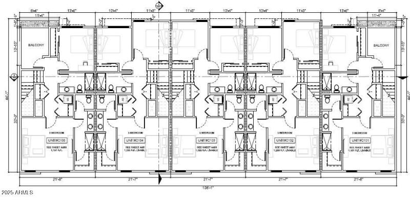 5 Unit Second Floor C D