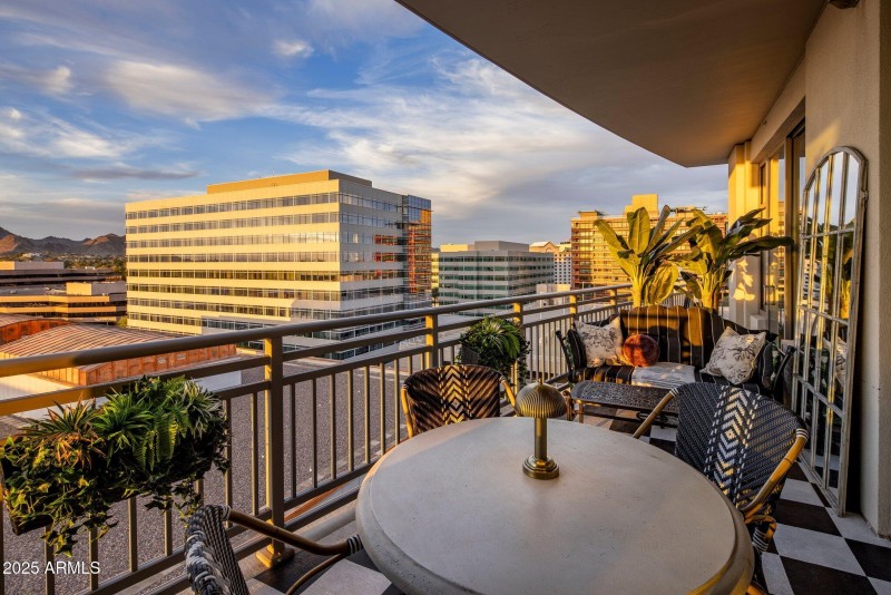 Private Patio with Stunning Views