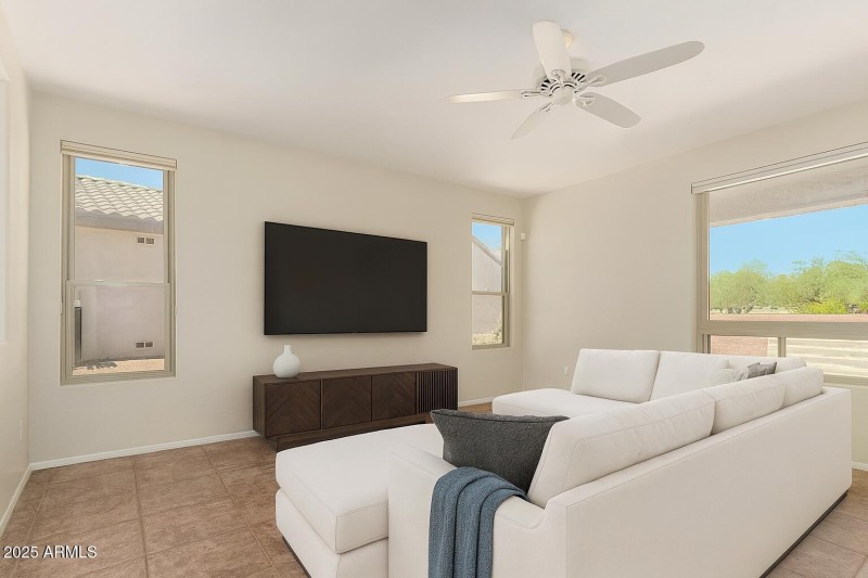 Virtual staging living area 2