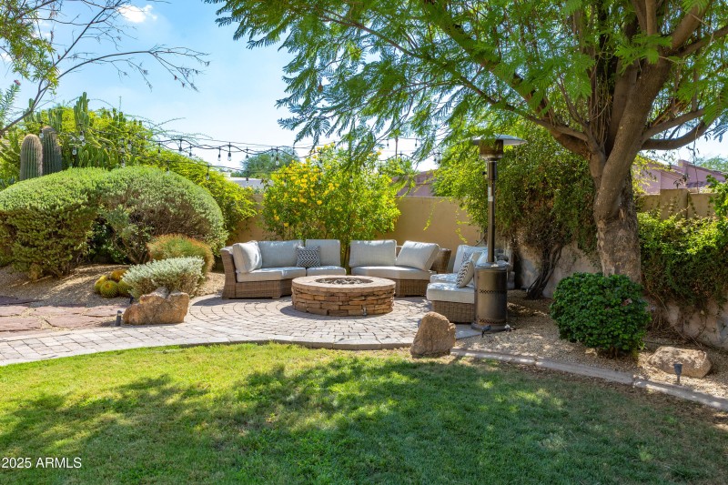 Firepit Seating Area