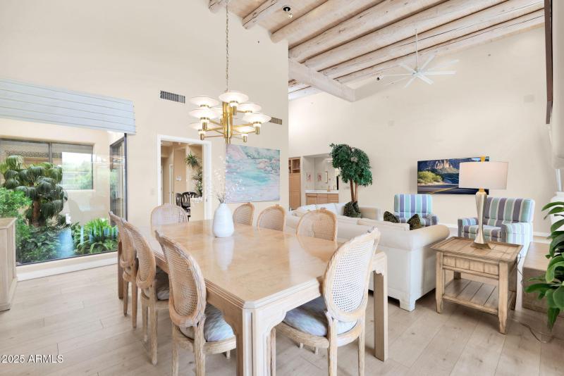 Dining to Living & Kitchen