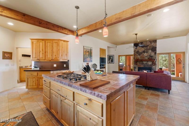 Kitchen to Laundry Room & Garage