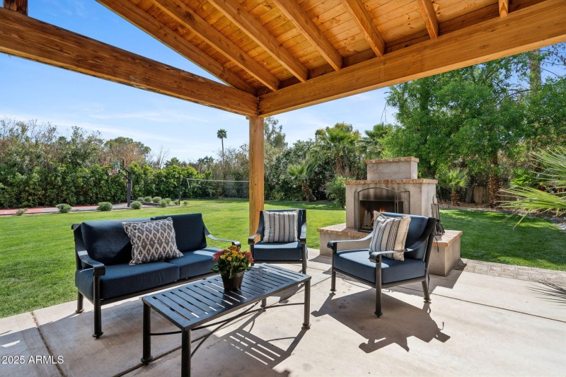 Backyard Covered Patio