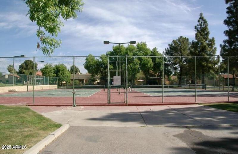 Community Tennis pickle ball court