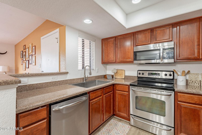 KITCHEN VIEW TO MAIN LIVING