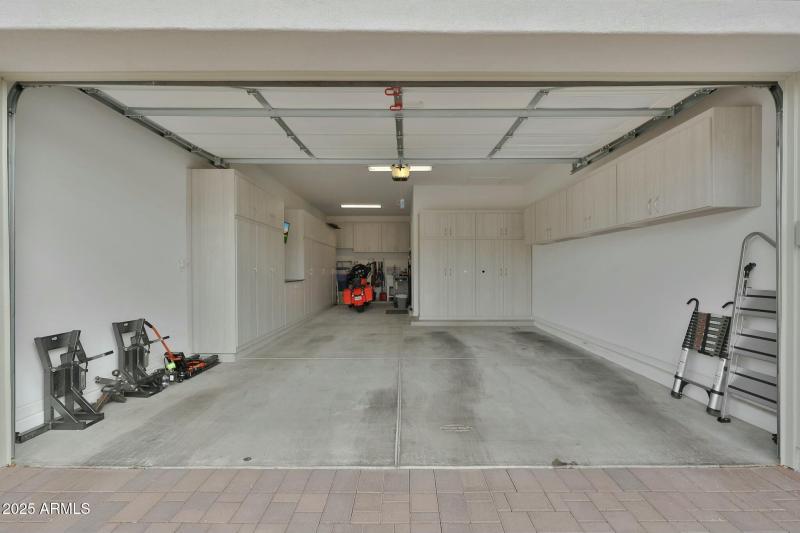 Three car tandem garage