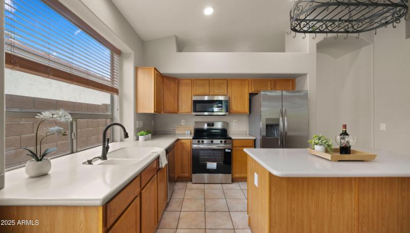 Kitchen with New Appliances