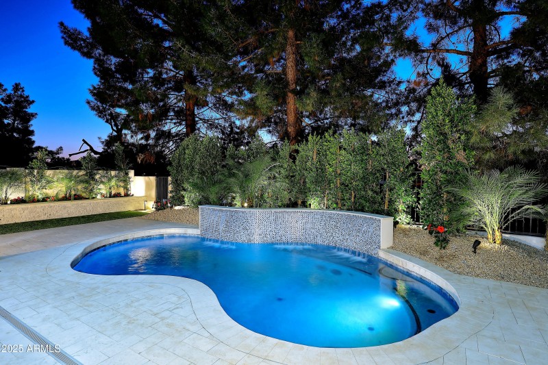 Self Cleaning Night Pool