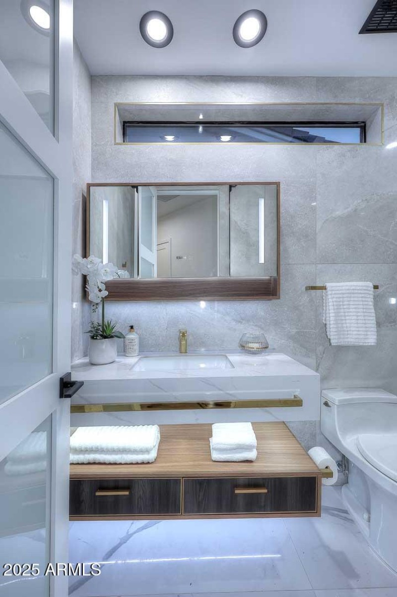 Floating Vanity Hall Bath