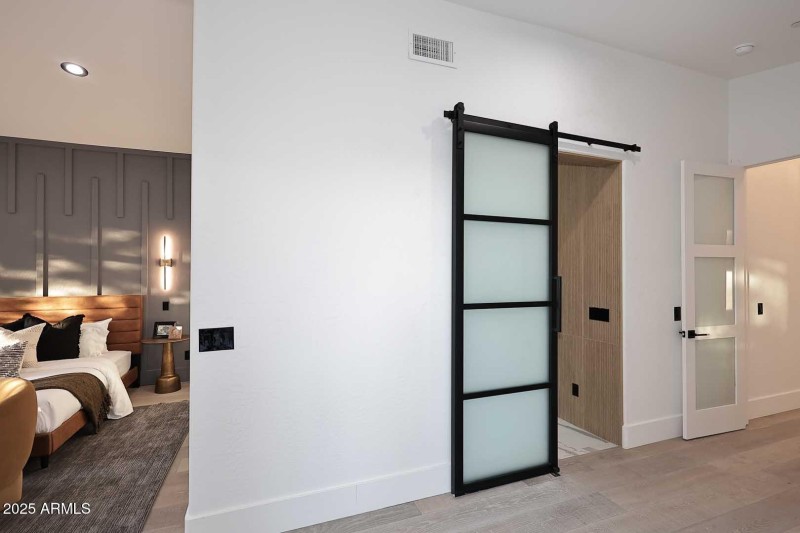 Wrought Iron Barn Door