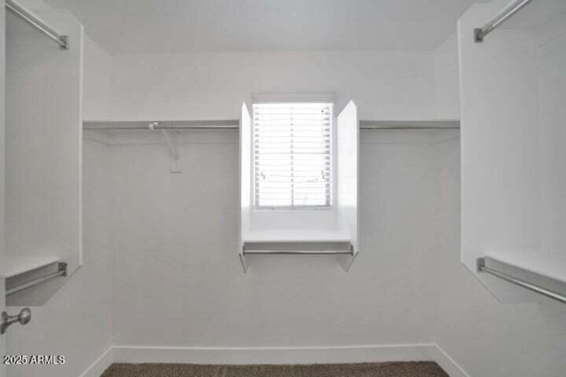 Primary closet