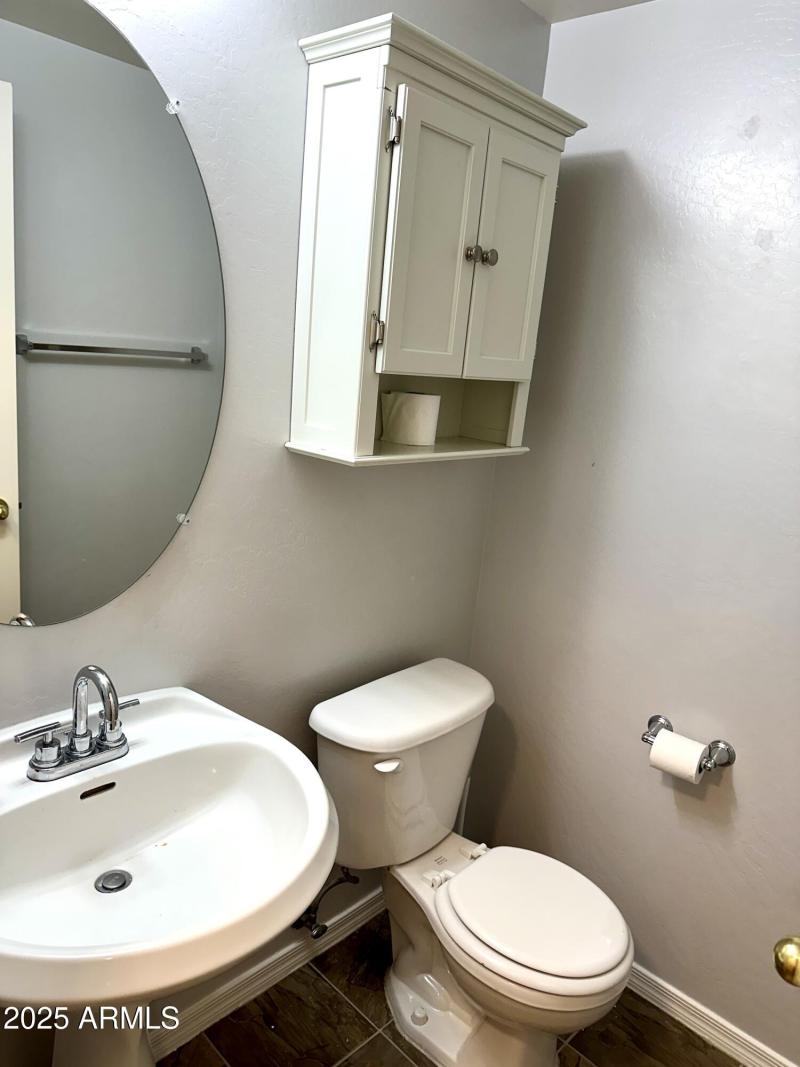 Half bath downstairs