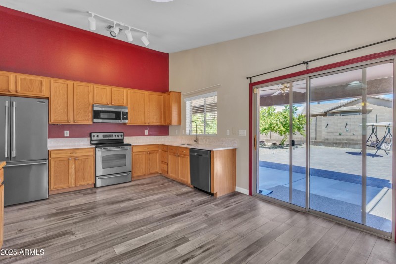Kitchen to patio