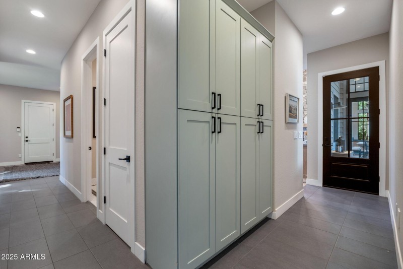 Thoughtful storage throughout