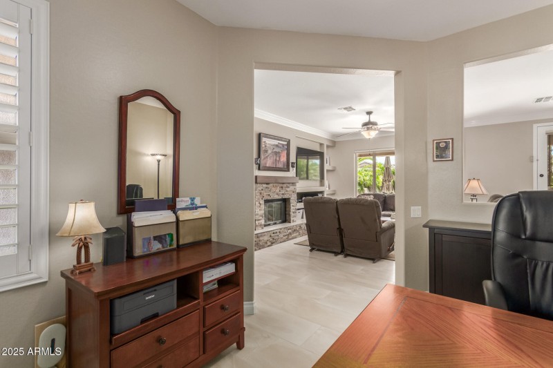 View from Den into Great Room