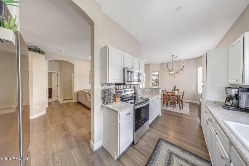 Open Kitchen to Living Room