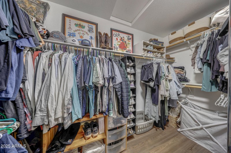 Primary Walk-in Closet
