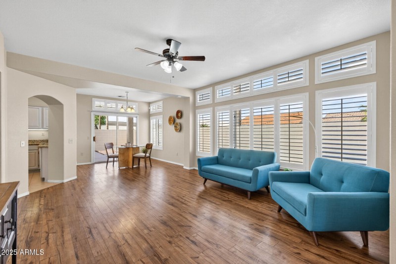 Great Room towards Dining & Kitchen
