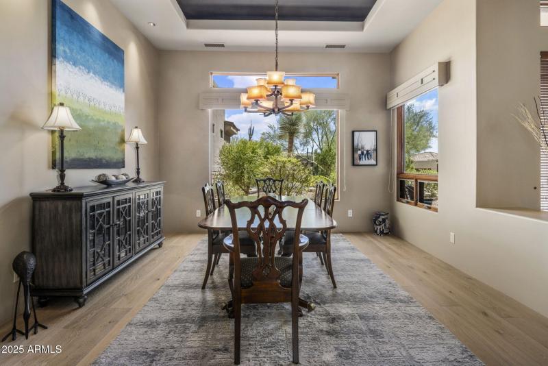 Dining Room Tray Ceiling