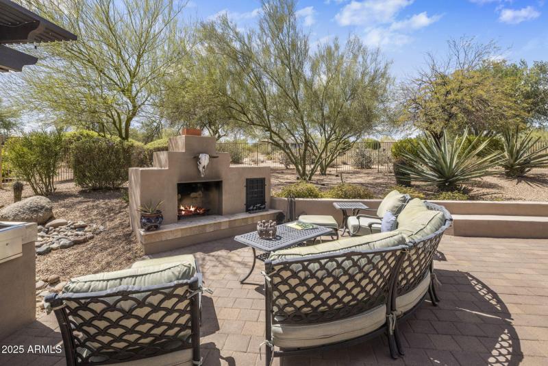 Wood Burning Fireplace