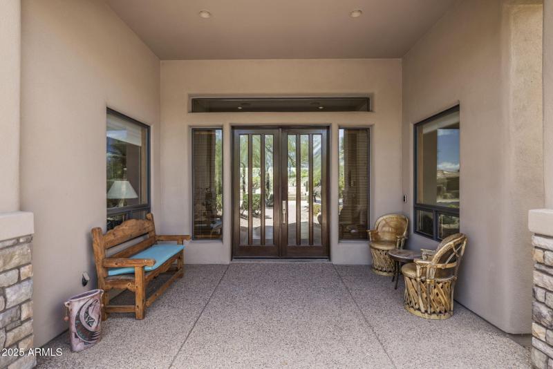 8 FT Glass Heavy thick Doors