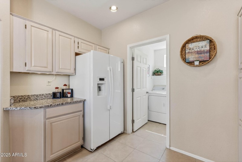 Kitchen towards Laundry/Utility