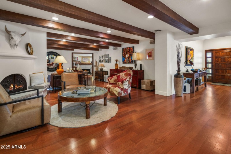 Fireplace Seating Area