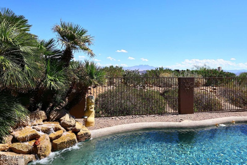 Pool-Four Peaks View