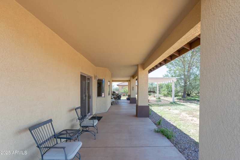 Covered Back Patio